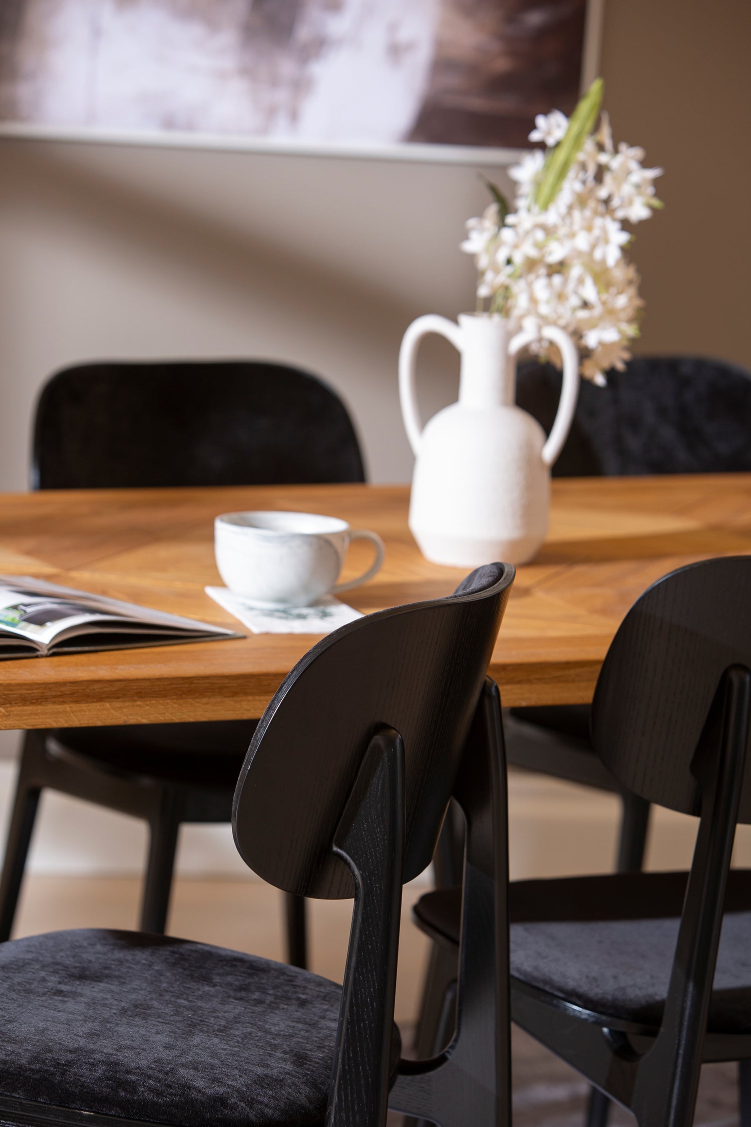 Starburst ruokaryhmä 1 + 6 Starburst saarnituolia