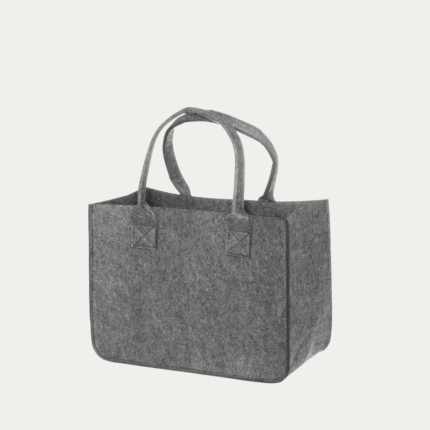 4Living Huopakori kantokahvoilla 38 cm harmaa