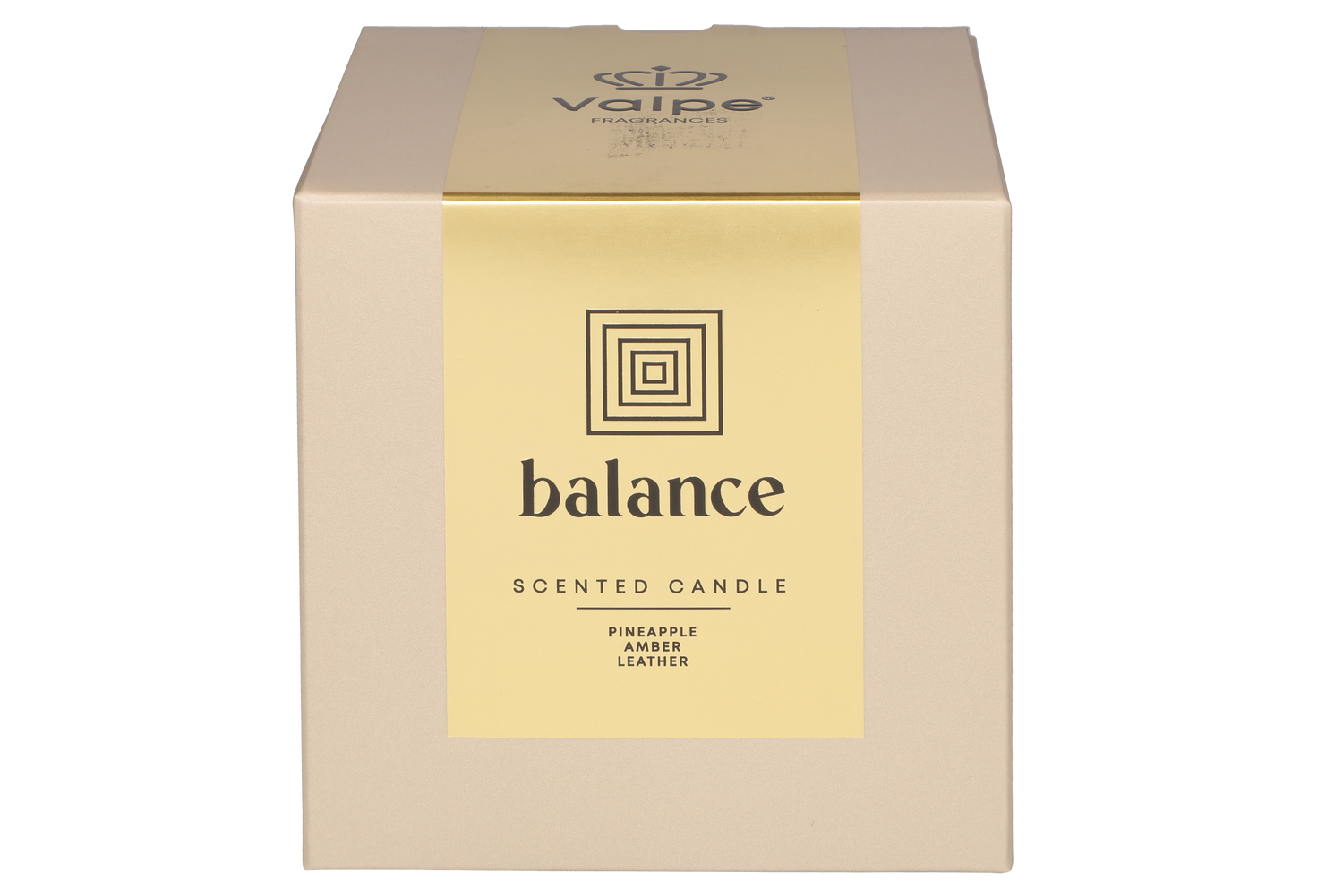 Valpe tuoksukynttilä Balance pineapple, amber, leather
