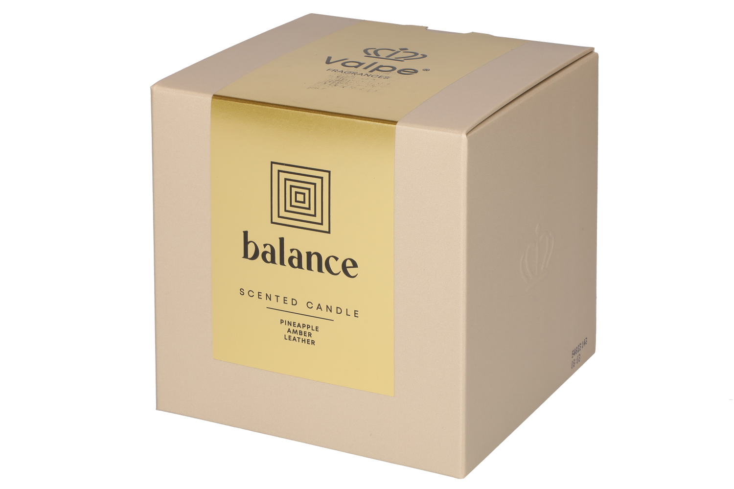 Valpe tuoksukynttilä Balance pineapple, amber, leather