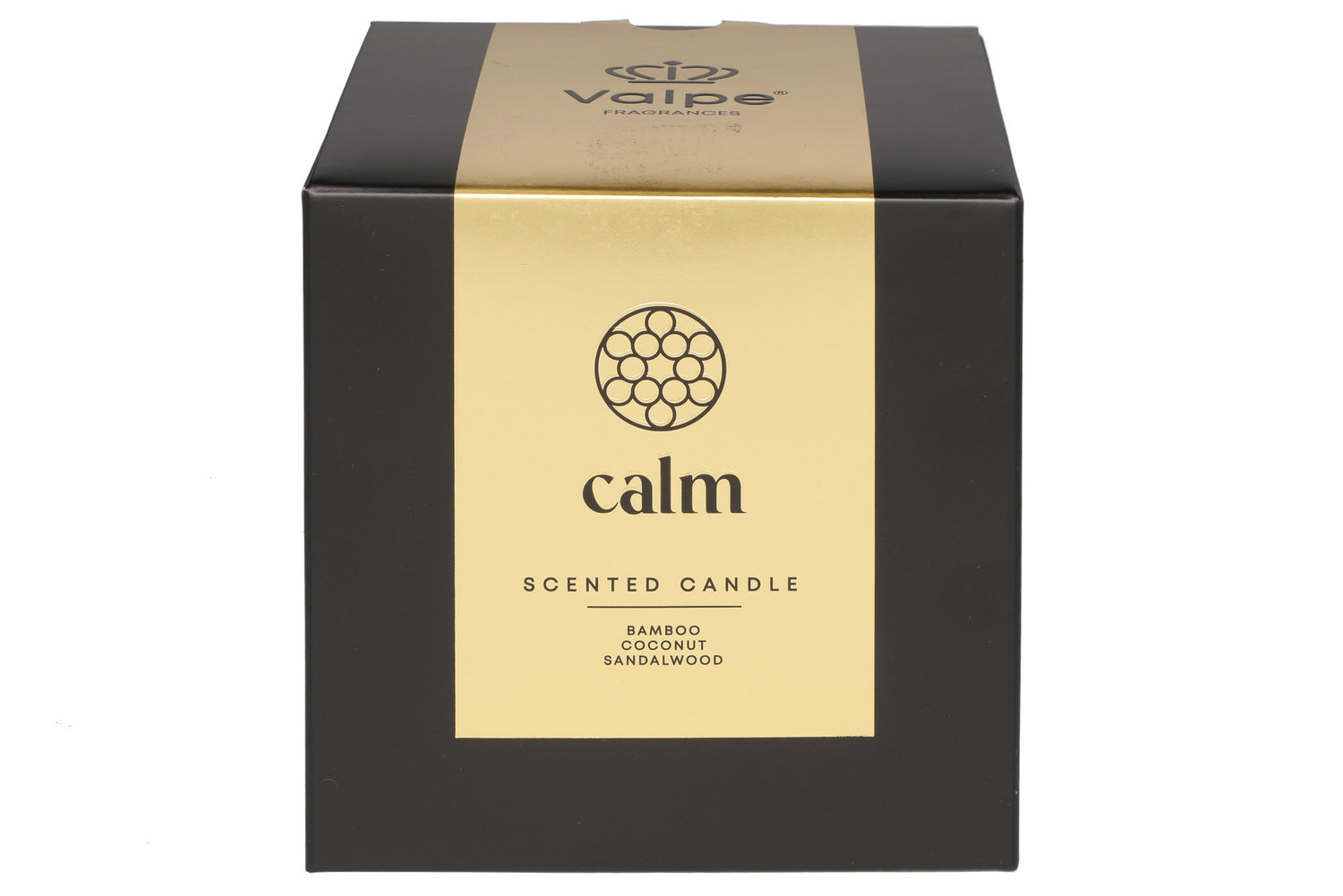 Valpe tuoksukynttilä Calm bamboo, coconut, sandalwood