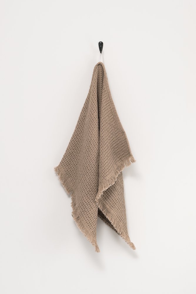 Fanni K käsipyyhe Ruutu hiekka