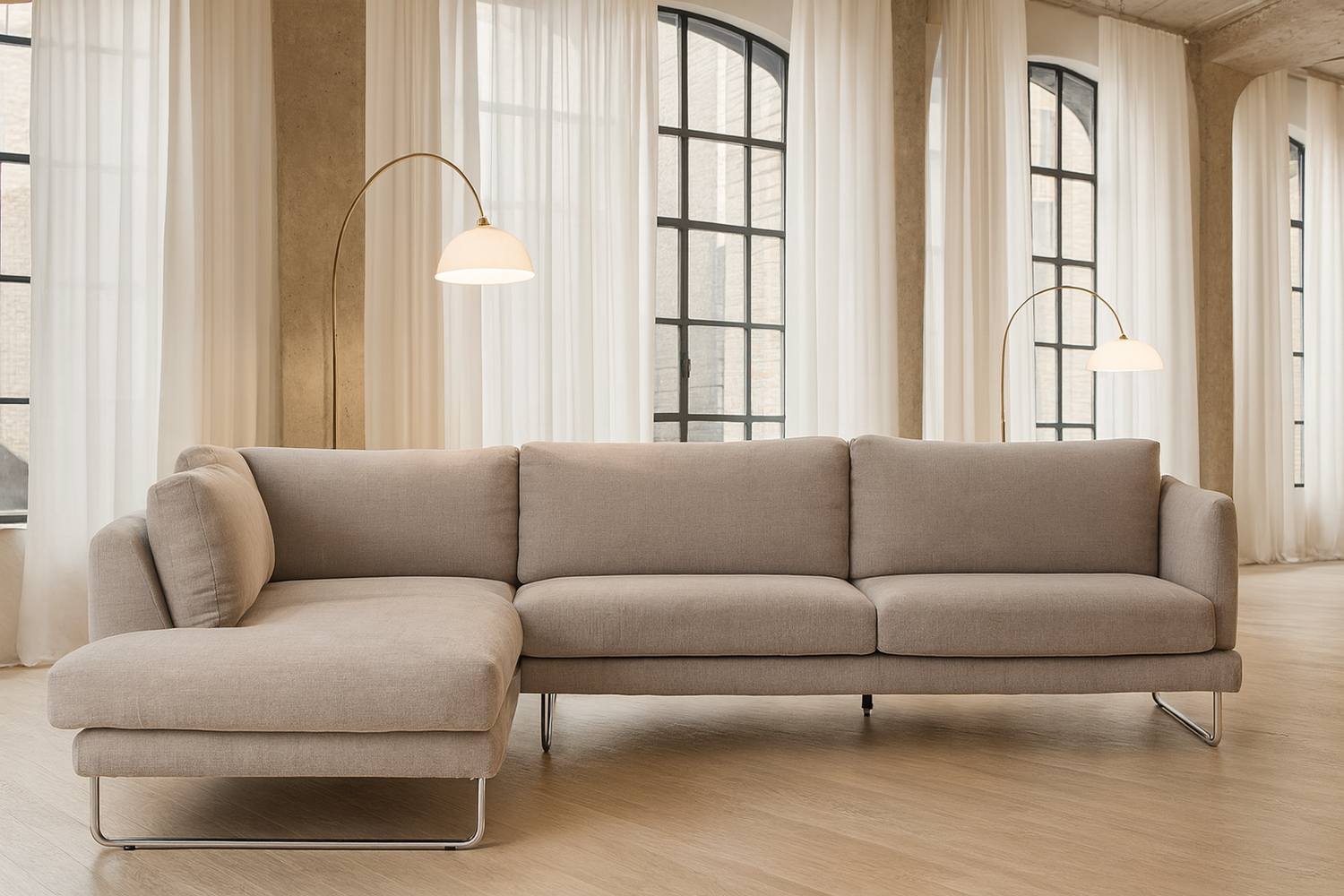 Jackson avokulma Beige