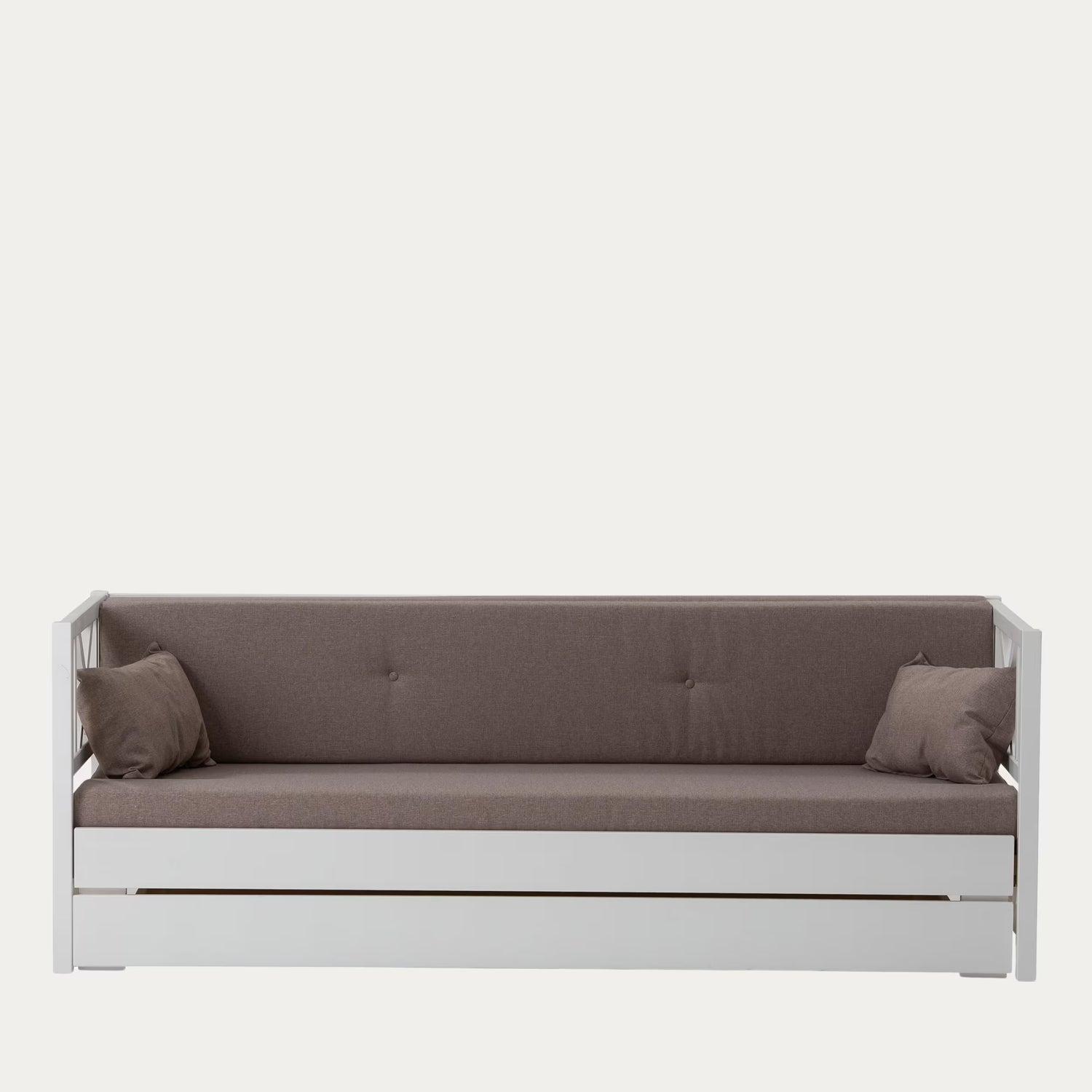 Hovi Laverisohva ruskeat pehmusteet