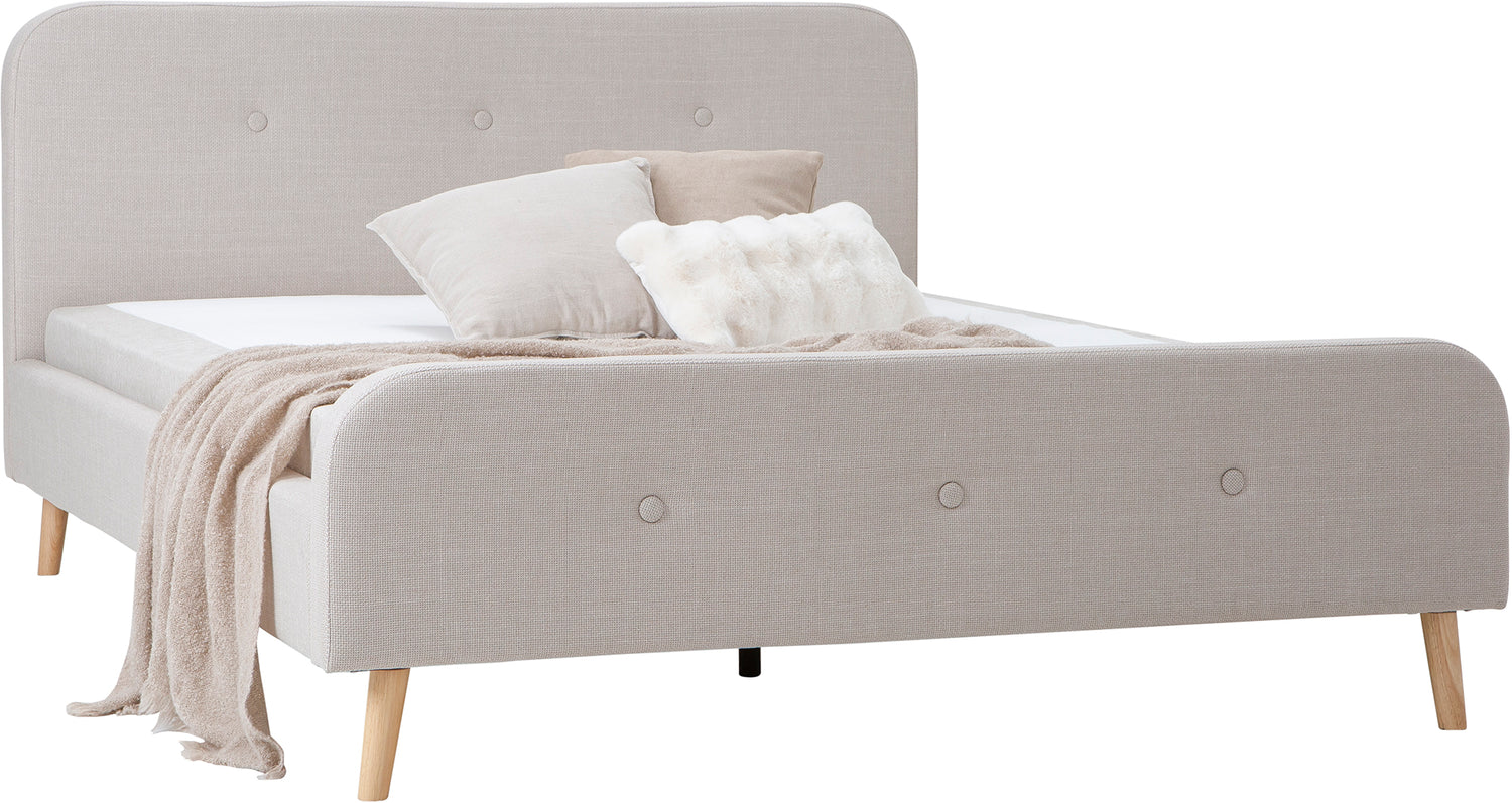 Hemma sängyn runko beige 160cm