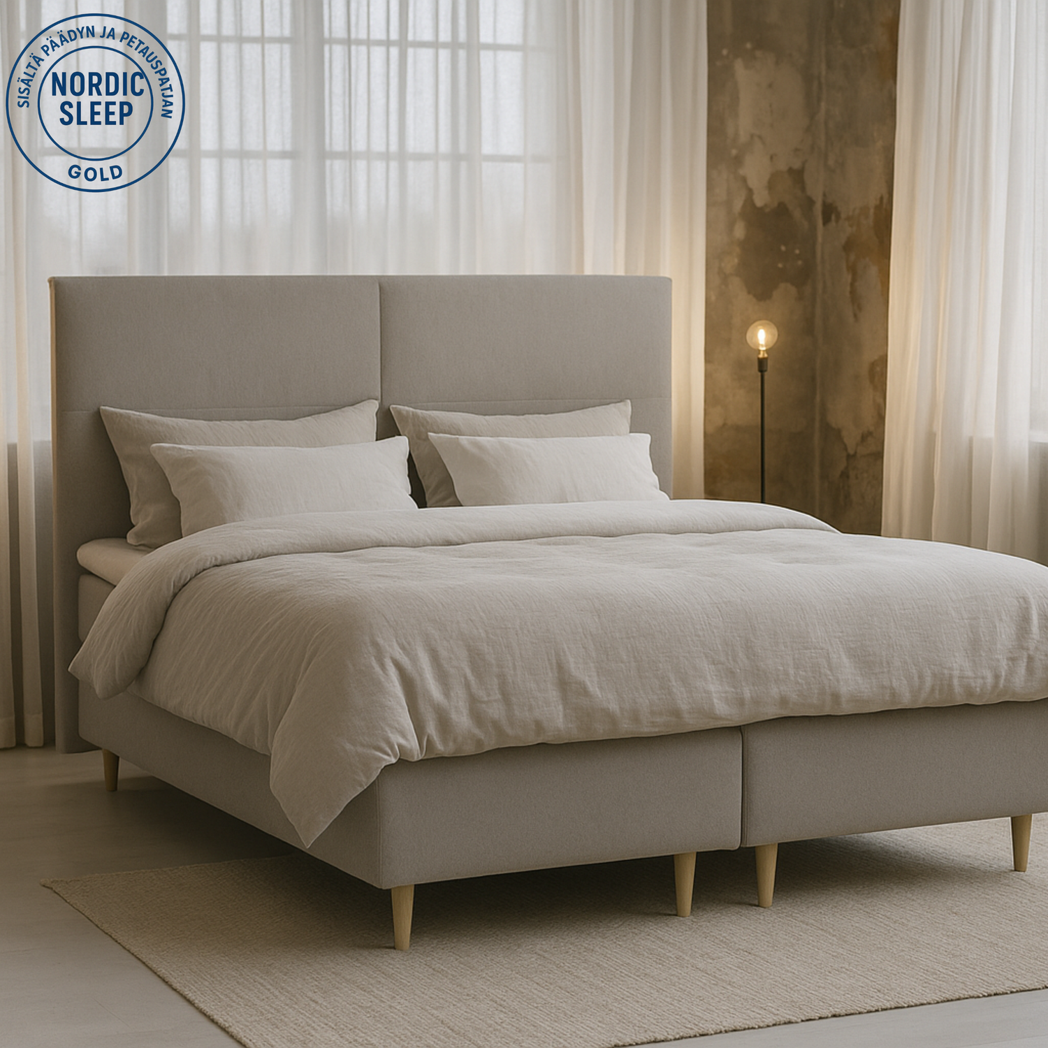 Nordic sleep gold jenkkisänkysetti