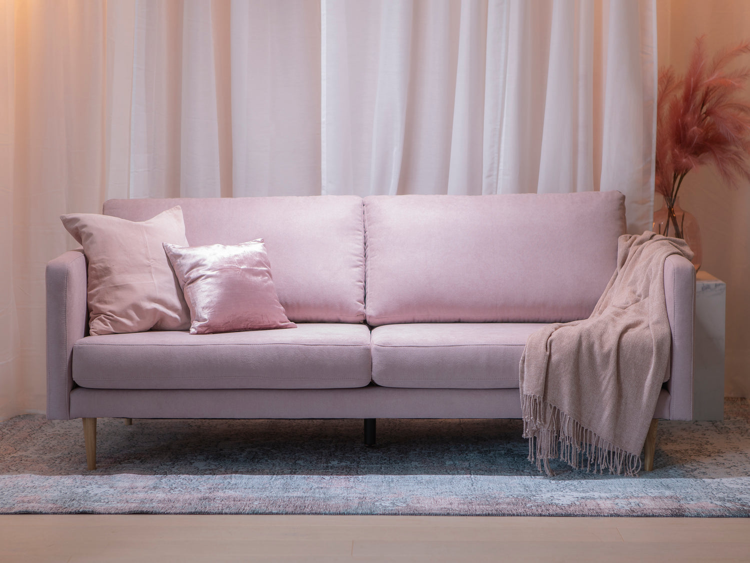 Scandic Collection Copenhagen 3-istuttava, Soro rosa