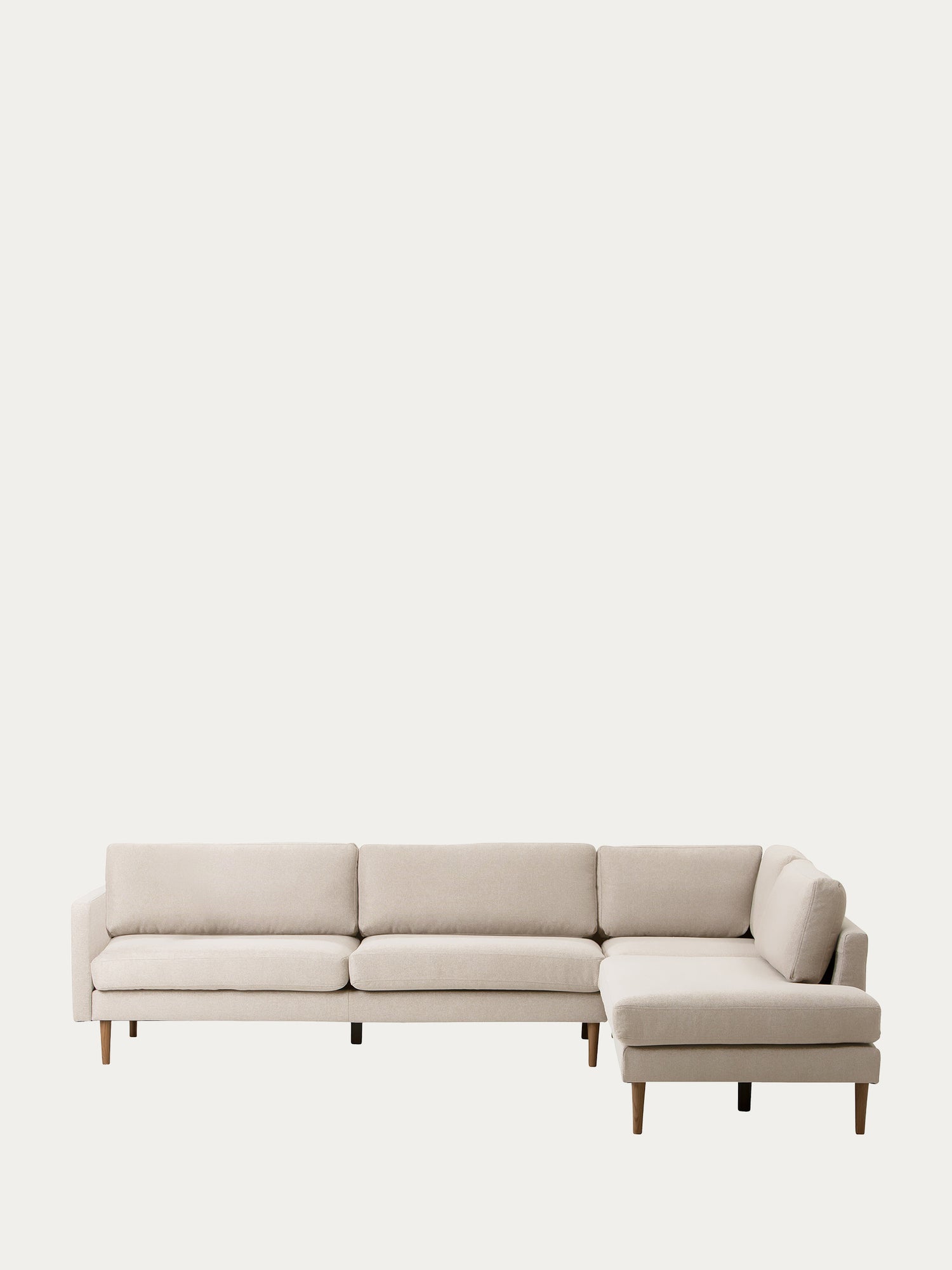 Scandic Collection Copenhagen Nordic avokulmasohva, soro beige-Finlandia Living-Ryhdikäs-Tukeva-Skandinaavinen-Finlandia Living