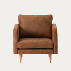 Scandic Collection Copenhagen nojatuoli, bonded konjakki-Nojatuolit-Scandic collection-Ryhdikäs-Tukeva-Skandinaavinen-Finlandia Living