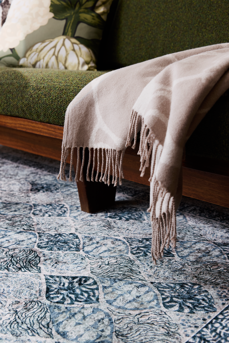 Vallila Makeba woven torkkupeitto