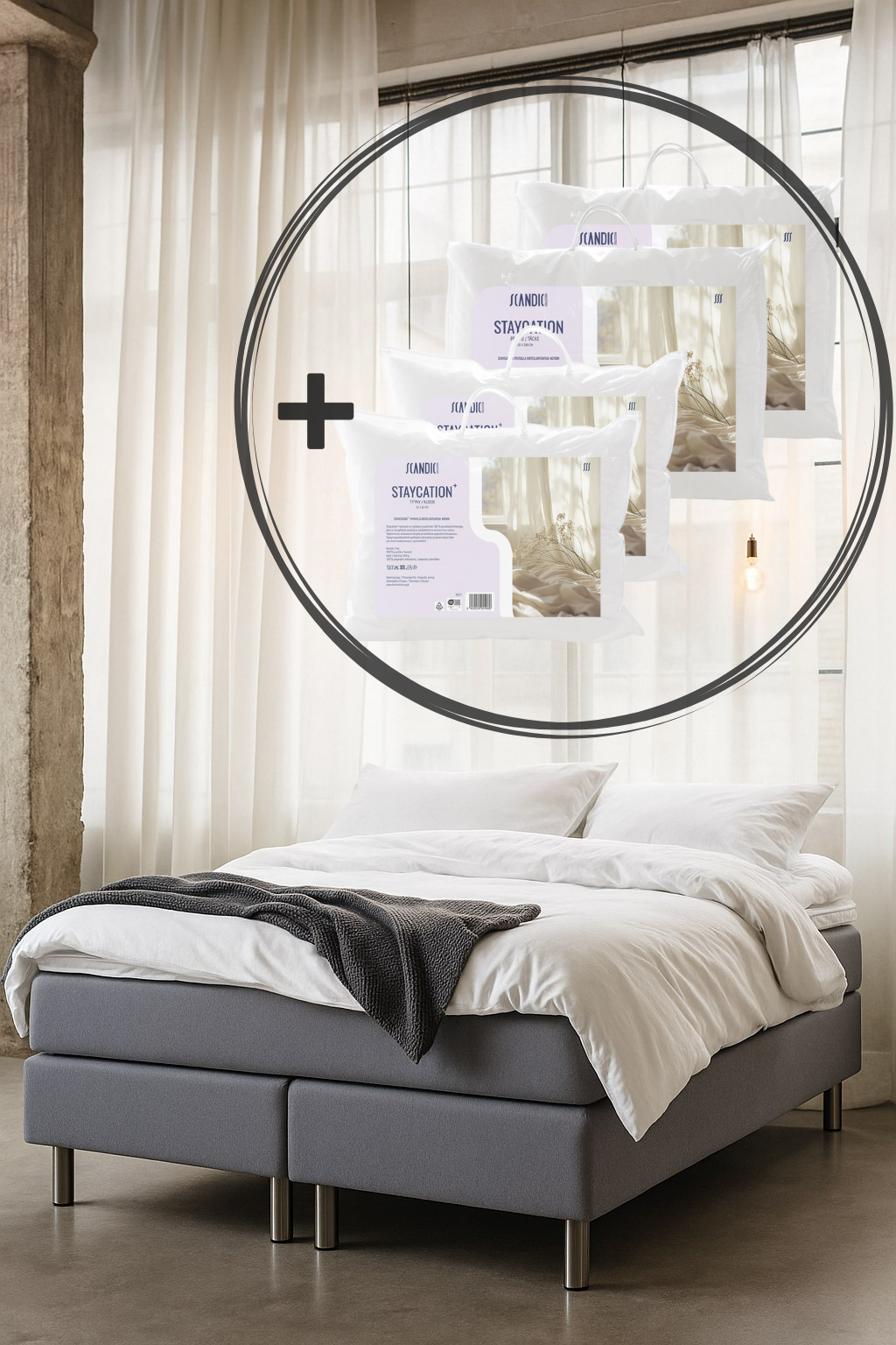 PAKETTIDIILI Hyväuni 1000 jenkkisänky 160cm