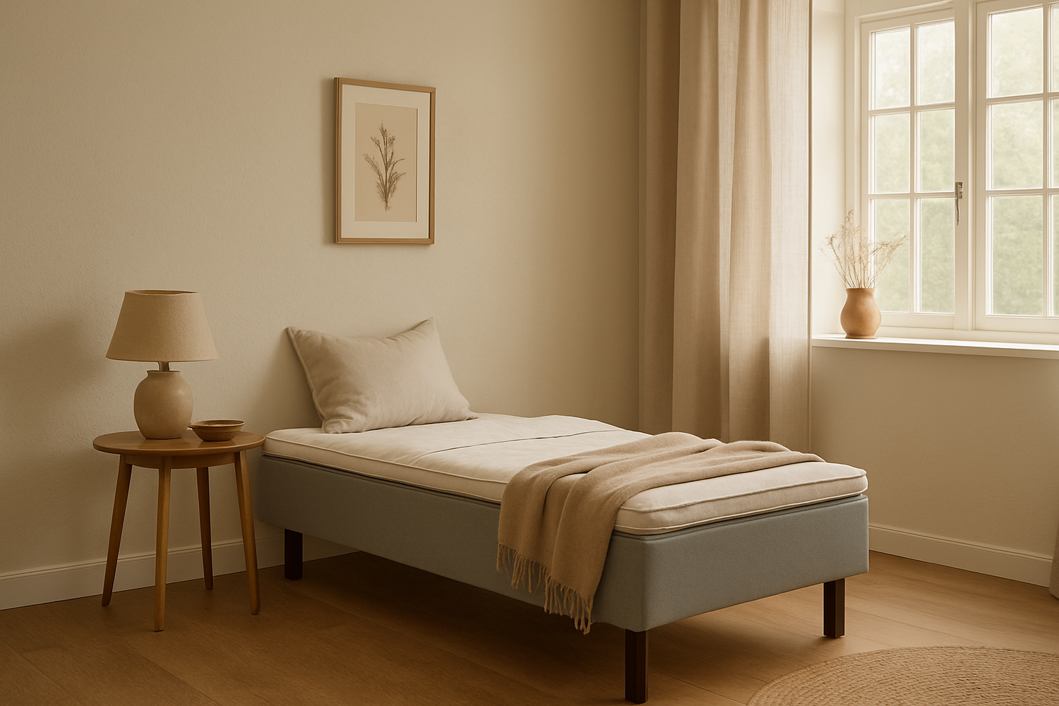 Nordic sleep silver runkosänky 90cm